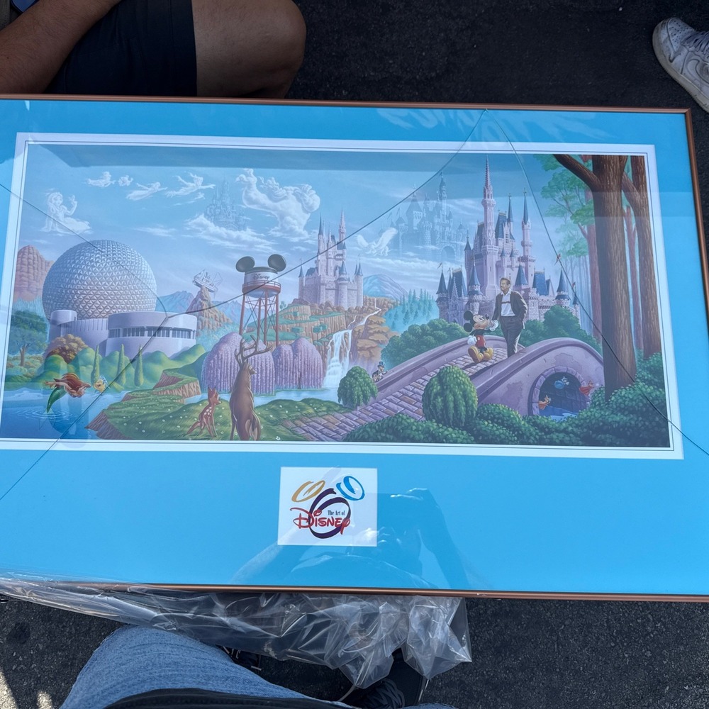 Disney Gallery Images lithograph prints 24x36 READ